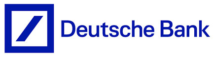 Deutsche Bank Logo is blue